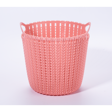 plastic laundry basket with handle bathroom basket M